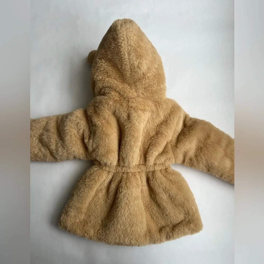 Teddy Bear Winter Coat Size 100 (SHEIN 3T)